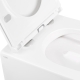 Унитаз подвесной Qtap Robin безободковый с сиденьем Soft-close QT1333046ENRW, изображение 4