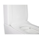 Унитаз-компакт Qtap Crow безободковый с сиденьем Soft-close QT05222170W, изображение 16