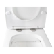 Унитаз-компакт Qtap Stork безободковый с сиденьем Soft-close QT15222179W, изображение 13