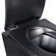 Унитаз подвесной Qtap Robin New безободковый с сиденьем Soft-close QT1333046ENRMB, изображение 13