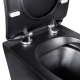 Унитаз подвесной Qtap Robin New безободковый с сиденьем Soft-close QT1333046ENRMB, изображение 14