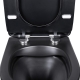 Унитаз подвесной Qtap Robin New безободковый с сиденьем Soft-close QT1333046ENRMB, изображение 5