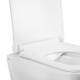 Унитаз подвесной Qtap Tern безободковый с сиденьем Soft-close QT1733052ERW, изображение 14