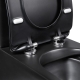 Унитаз-компакт Qtap Scorpio безободковый с сиденьем Soft-close QT14222125ARMB, изображение 13