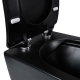 Унитаз подвесной Qtap Scorpio безободковый с сидением Soft-close QT1433053ERMB, изображение 14