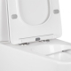 Унитаз-компакт Qtap Tern безободковый с сиденьем Soft-close QT17222093ARW, изображение 14