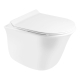 Унитаз подвесной Qtap Virgo безободковый с сиденьем Soft-close QT1833051ERW, изображение 11