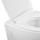 Унитаз подвесной Qtap Leo безободковый с сиденьем Soft-close QT11331002ERW, изображение 15