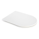 Унитаз подвесной Qtap Aries безободковый с сиденьем Soft-close QT0333063ERW, изображение 15