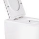 Унитаз напольный Qtap Swan безободковый с сиденьем Soft-close QT16223178W, изображение 16
