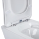 Унитаз подвесной Qtap Presto безободковый с сиденьем Soft-close QT24332615EW, изображение 15