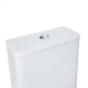 Унитаз-компакт Qtap Presto безободковый с сиденьем Soft-close QT24221217AW, изображение 6