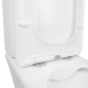 Унитаз-компакт Qtap Kalao безободковый с сиденьем Soft-close QT08221213AW, изображение 3