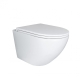 Унитаз подвесной Qtap Robin New безободковый с сиденьем Soft-close QT1333046EUQW, изображение 11