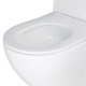 Унитаз подвесной Qtap Jay безободковый Ultra Quiet с сиденьем Soft-close QT07335177W, изображение 13