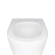 Унитаз подвесной Qtap Swan безободковый Ultra Quiet с сиденьем Soft-close QT16335179W, изображение 17