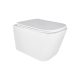 Унитаз подвесной Qtap Crow безободковый с сиденьем Soft-close QT05335171W, изображение 11