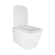 Унитаз подвесной Qtap Crow безободковый с сиденьем Soft-close QT05335171W, изображение 14