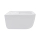 Унитаз подвесной Qtap Gemini безободковый с сиденьем Soft-close QT2533076EUQW, изображение 8