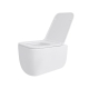 Унитаз подвесной Qtap Gemini безободковый с сиденьем Soft-close QT2533076EUQW, изображение 19