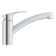 Змішувач для кухні з висувним виливом Grohe Eurosmart New (30305001), изображение 9