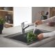 Змішувач для кухні з висувним виливом Grohe Eurosmart New (30305001), изображение 2