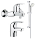 Набір змішувачів Grohe Euroeco для ванної (123226S)
