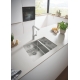 Мийка для кухні із нержавіючої сталі Grohe K700U (31577SD1), изображение 2