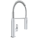 Змішувач для кухні з гнучким виливом Grohe Eurocube (31395000)