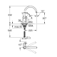 Змішувач для кухні Grohe BauLoop New (31232001), изображение 3