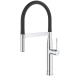 Змішувач для кухні з гнучким виливом Grohe Essence New (30294000), изображение 6
