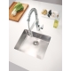 Змішувач для кухні з гнучким виливом Grohe Eurocube (31395DC0), изображение 3