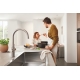 Мийка для кухні із нержавіючої сталі Grohe K700 (31580SD1), изображение 5