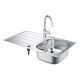Комплект кухонної мийки і змішувача Grohe K200 (31562SD1), изображение 2