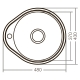 Мийка кухонна Zerix Z4843-08-180E (Satin) (ZX1598), изображение 3