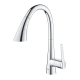 Змішувач для кухні з висувним виливом Grohe Zedra (32294002), зображення 9