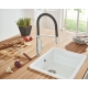 Змішувач для кухні з гнучким виливом Grohe Concetto new (31491000), изображение 4