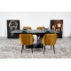 Стіл ЛУАРА 140(200)*80*76 Laminam Verde Alpi Lucidato (5mm)