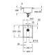 Композитна мийка для кухні Grohe K700 (31650AP0), изображение 3