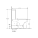 Унітаз-компакт Mixxus Premium Quadro-0401-R 610x365x825mm, система змиву RIMLESS (MP6457), изображение 5