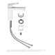 Змішувач для раковини M-розміру Grohe Eurocube (23446000), изображение 4
