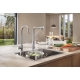 Змішувач для кухні з висувним виливом Grohe Zedra SmartControl (31593002), изображение 2